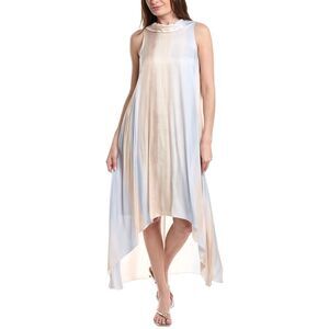 Peserico Womens Maxi Dress, Blue